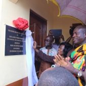Community durbar and inauguration of a three unit classroom block at Oforikrom