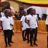 Community durbar and inauguration of a three unit classroom block at Oforikrom